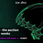 音楽専門のNFTマーケットプレイス『The NFT Records』にて xas abra – the auction 販売開始！