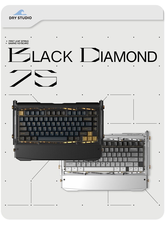 DRY STUDIO「Black Diamond 75